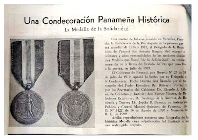 La Medalla de la Solidaridad