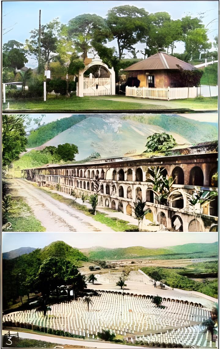 Tres Campos Santos considerados sitios históricos.