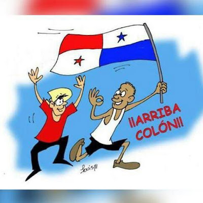 El primer Desfile Patriótico por las calles de la Ciudades de Panamá y Colón