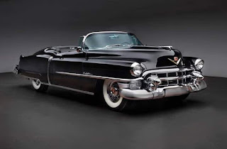 Cadillac modelo El Dorado convertible estilo coupé 1953