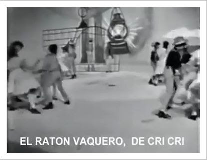 El Ratón Vaquero, grabado en 1964,de la producción discográfica Cri – Cri el grillito cantor.🎻