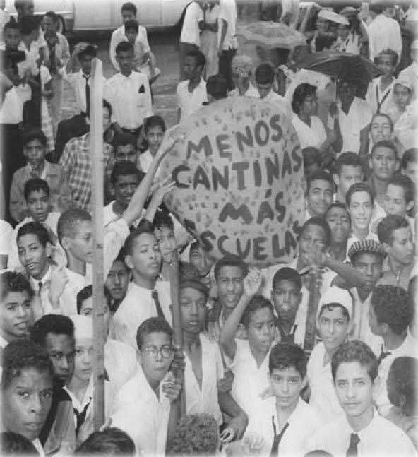 Protesta estudiantil del 16 de mayo de 1958 en Panamá: un clamor por más escuelas y menos cantinas