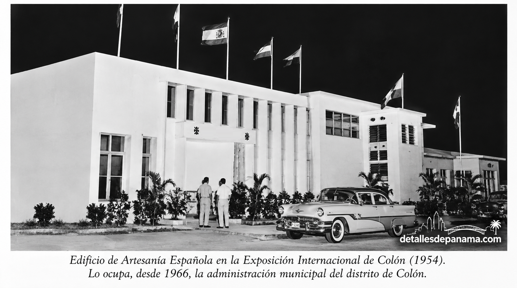 El antiguo edificio de la tercera sede de la Municipalidad de Colón y su historia